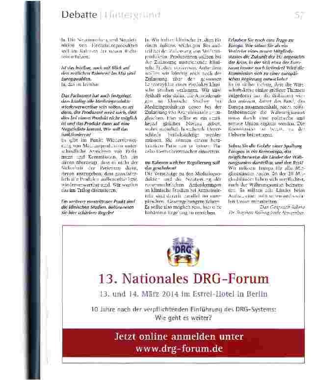 Vorschauseite 4: Mehr Regulierung ist nötig