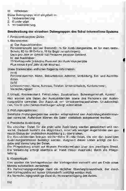 Vorschauseite 2: EDV in der Krankenpflegeschule Utopie oder Wirklichkeit