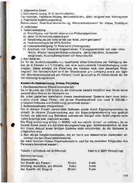 Vorschauseite 3: EDV in der Krankenpflegeschule Utopie oder Wirklichkeit