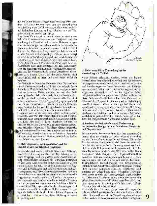 Vorschauseite 5: Der kranke Mensch und die Apparate