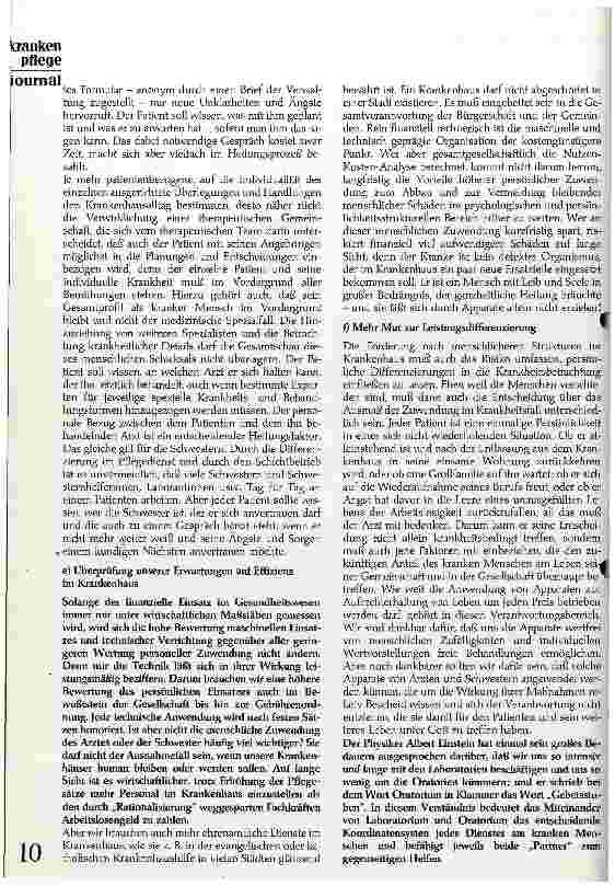 Vorschauseite 6: Der kranke Mensch und die Apparate