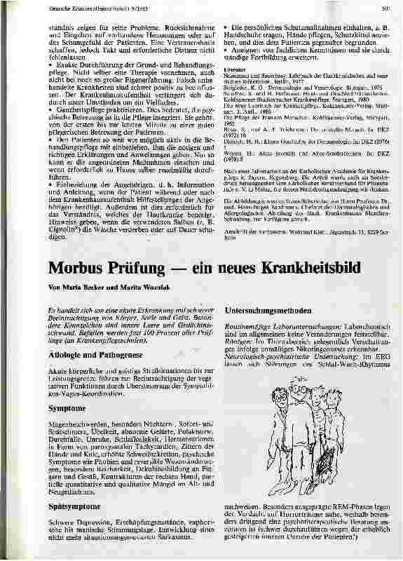 Vorschauseite 5: Pflege und psychische Betreuung von Hautkrankheiten
