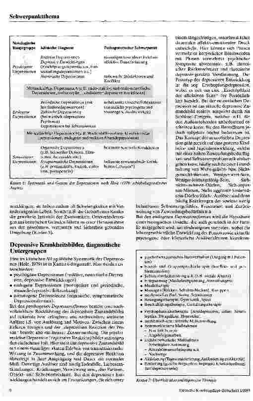 Vorschauseite 4: Erscheinungsformen depressiven Krankseins