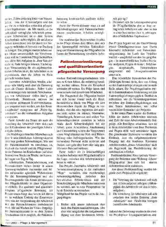 Vorschauseite 2: Arbeitszeitmodell: Innovative Personaleinsatzplanung