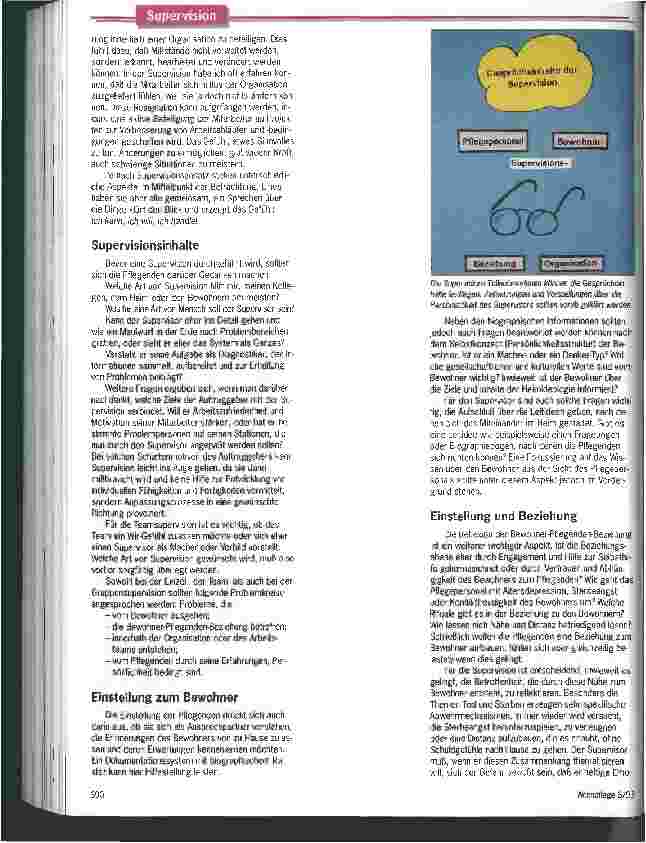 Vorschauseite 5: Supervision: Zauberformel oder reale Hilfestellung? Eine Methode zur psychosozialen Entlastung für das Pflegepersonal