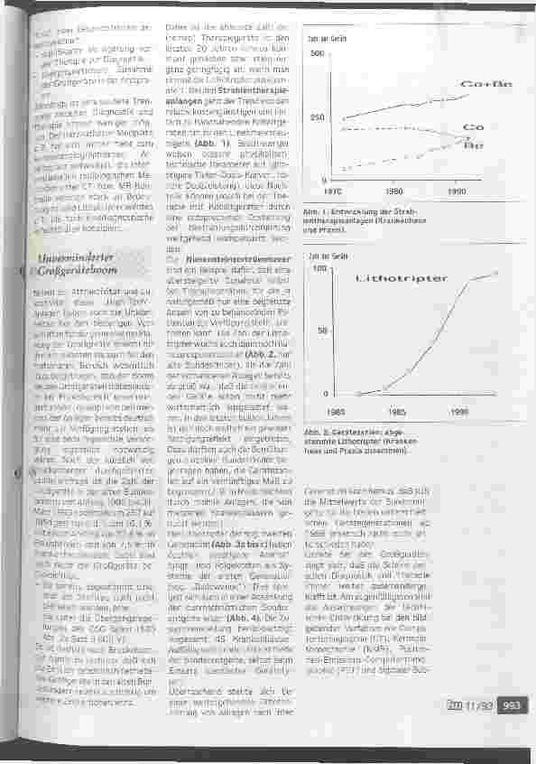 Vorschauseite 2: Zuviel Medizintechnik? Medizinisch-technische Großgeräte boomen unvermindert weiter. Das GSG hat aber auch hier Konsequenzen