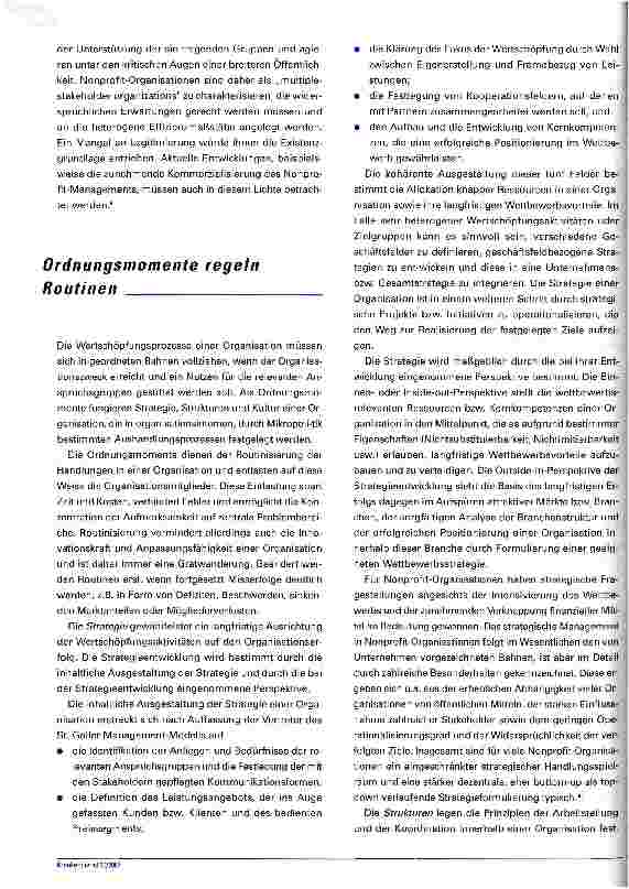 Vorschauseite 4: Das St. Galler Management-Modell Grundlagen und Bezüge zum Nonprofit-Management
