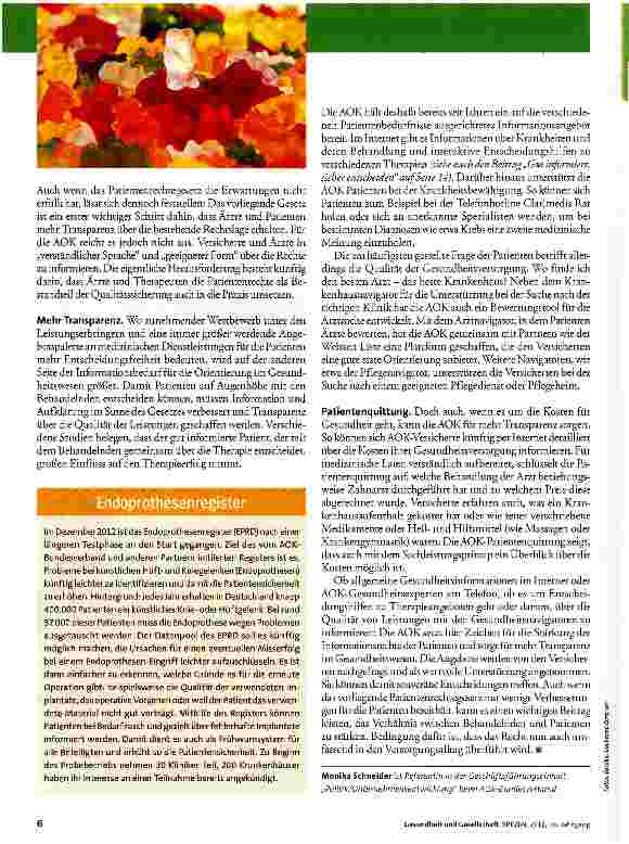 Vorschauseite 3: Mehr Schein als Sein