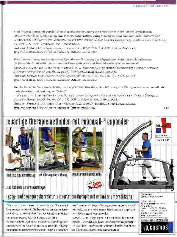 Vorschauseite 4: Cochrane-Update