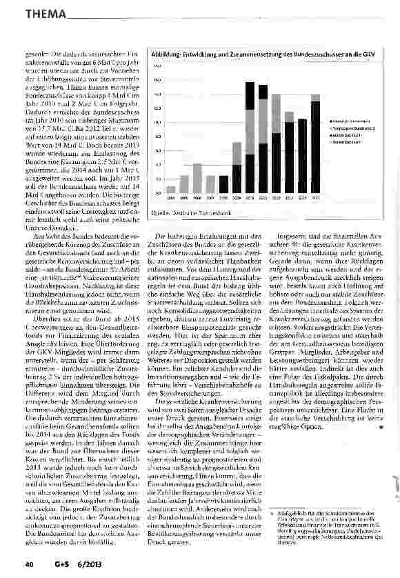 Vorschauseite 5: Der Einfluss der europäischen und nationalen Haushaltsregeln auf das deutsche Gesundheitswesen