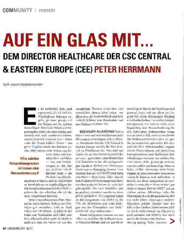 Vorschauseite 1: AUF EIN GLAS MIT. ..