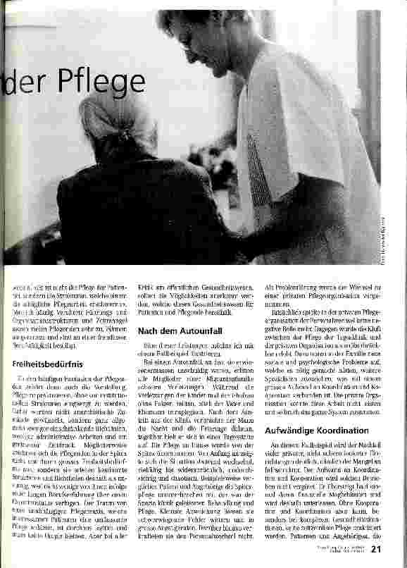 Vorschauseite 2: Der Wert und die Macht der Pflege Berufserfahrung und Kompetenz
