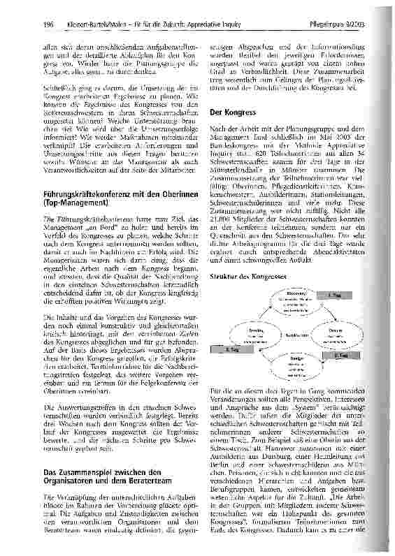 Vorschauseite 3: Fit für die Zukunft: Appreciative Inquiry, eine Großgruppenmethode, die mobilisiert