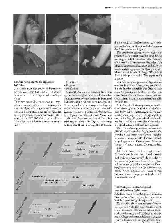 Vorschauseite 2: Selbstbestimmte Arbeit und funktionierende Organisation - Qualitätsmanagement für Geburtshäuser
