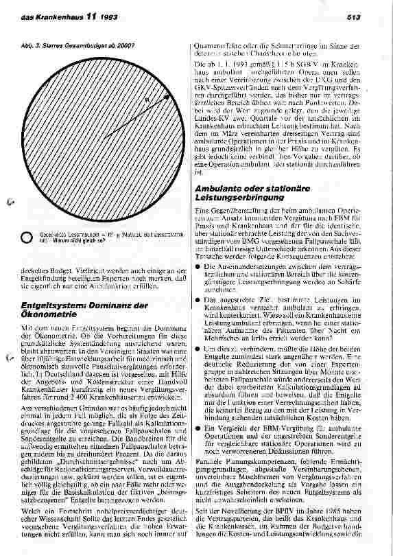 Vorschauseite 5: Neuregelung des Entgeltsystems im Krankenhaus Tiefenströme - Modeströme - Mahlströme