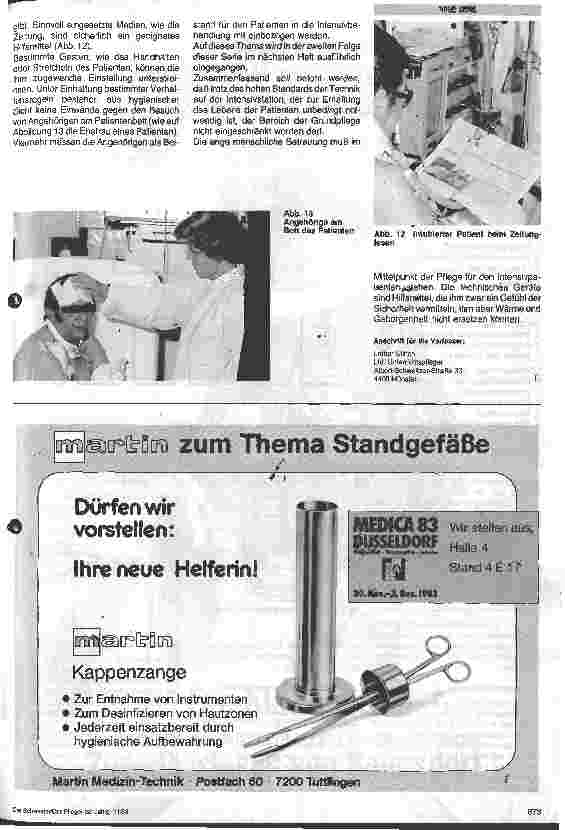 Vorschauseite 4: Grundund Behandlungspflege in der Intensivmedizin 1. Folge: Der Stellenwert der Grundpflege für den Intensivpatienten