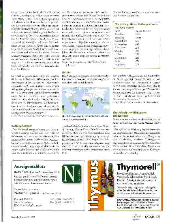 Vorschauseite 2: Coffea cruda und Coffea tosta