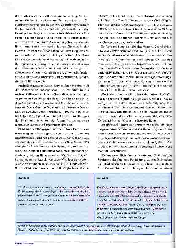 Vorschauseite 5: Prognose: positiv Gesundheit und Gesundheitshilfe in Indien