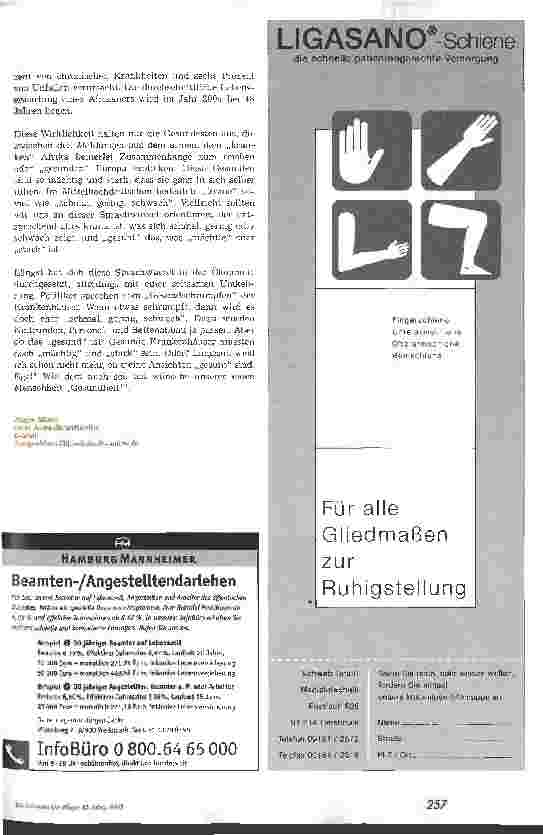 Vorschauseite 2: Krank oder Gesund?