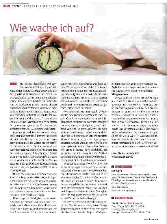 Vorschauseite 1: Wie wache ich auf?
