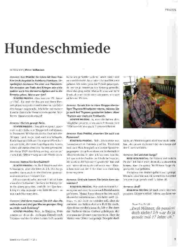 Vorschauseite 2: Schwitzen in der Hundeschmiede