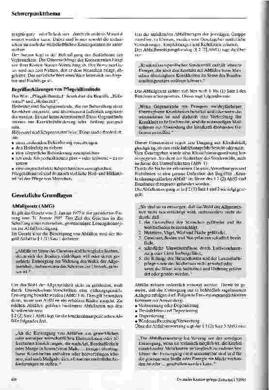 Vorschauseite 2: Nutzwertanalyse von Pflegehilfsmitteln