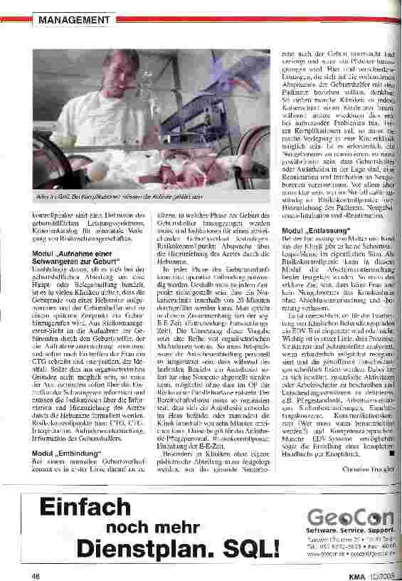 Vorschauseite 3: Risikomanagement: Klinische Behandlungspfade helfen Risiken verringern