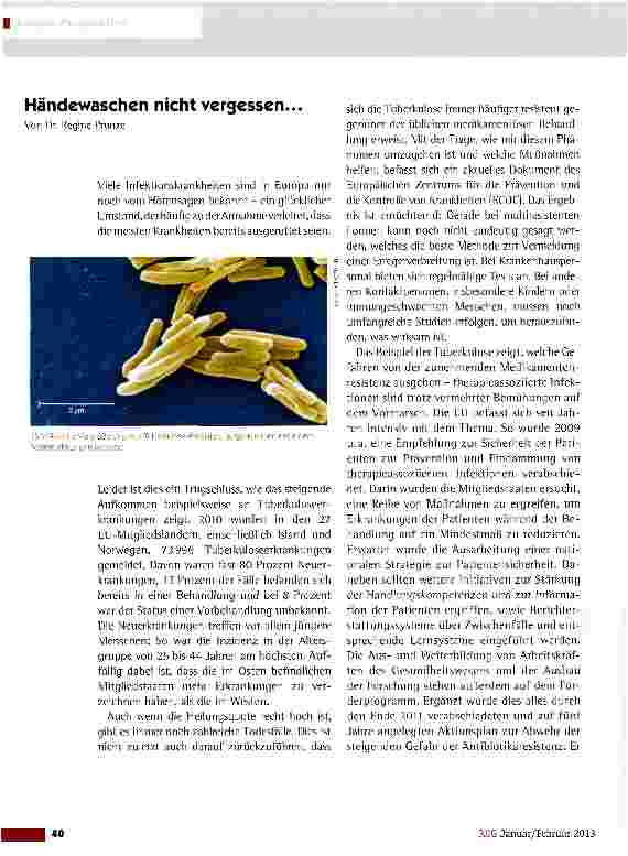 Vorschauseite 1: Handewaschen nicht vergessen