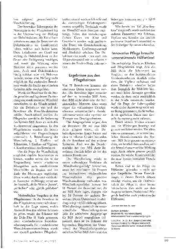 Vorschauseite 4: NEUES BETTSYSTEM MIT ..PFLEGERISCHER WIRKUNG