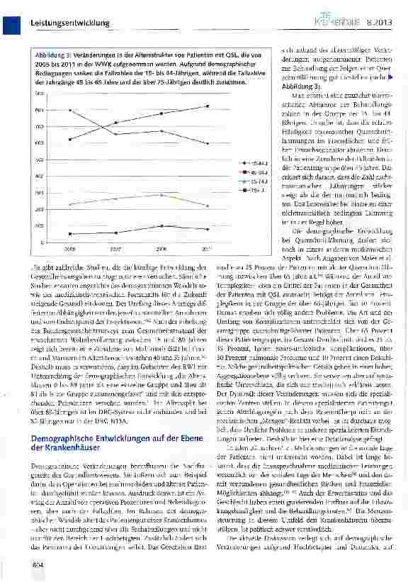 Vorschauseite 4: Mehrleistungen im Krankenhaus: Too much or not enough medicine? (II)