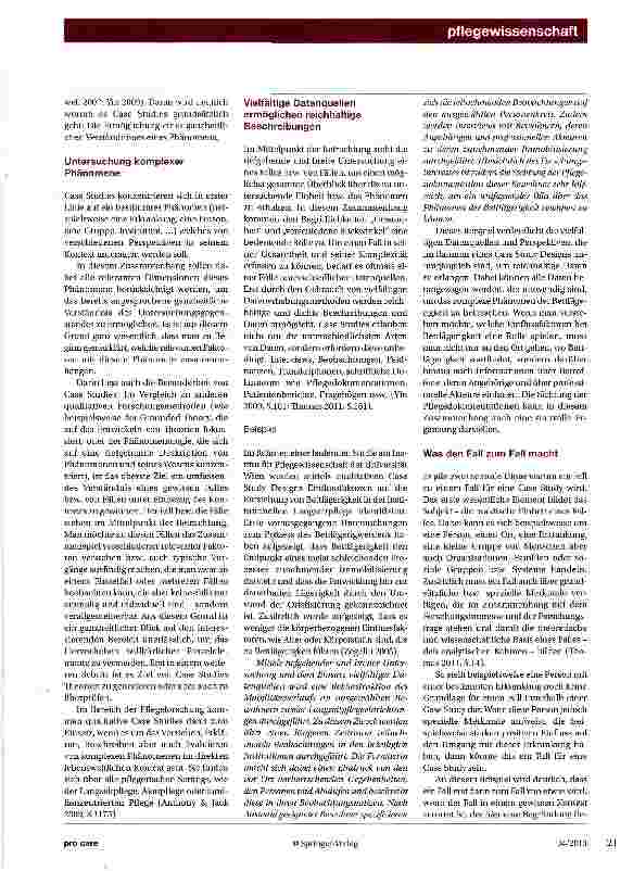 Vorschauseite 2: Das qualitative Case Study Design
