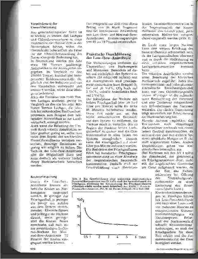 Vorschauseite 5: Die Low-Flow-Anästhesie Technische Voraussetzungen, Möglichkeiten und Grenzen