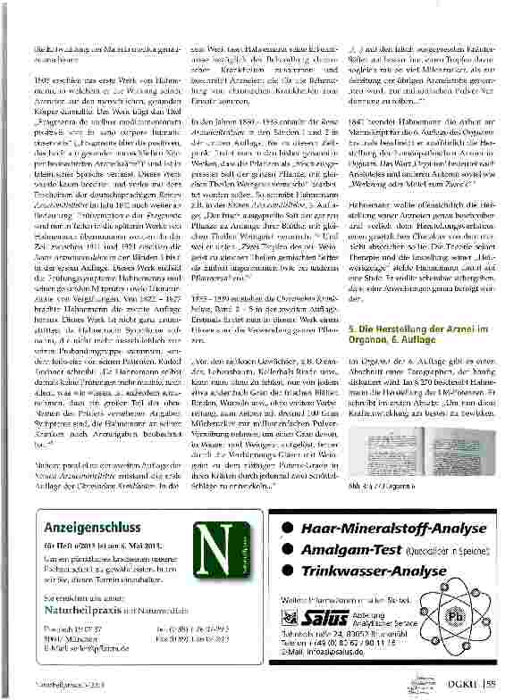 Vorschauseite 3: Die homöopathische Arznei zwischen Mythos und Realität