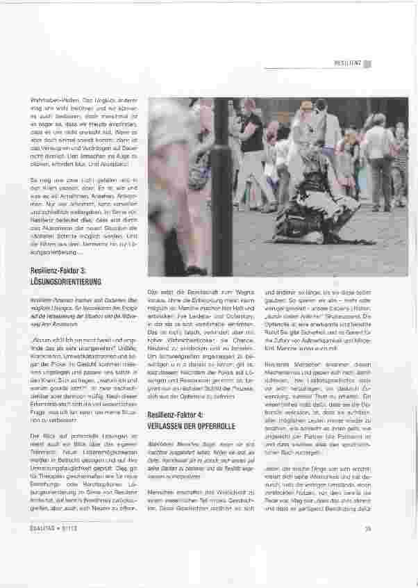 Vorschauseite 2: Gesundheitsfaktor Resilienz