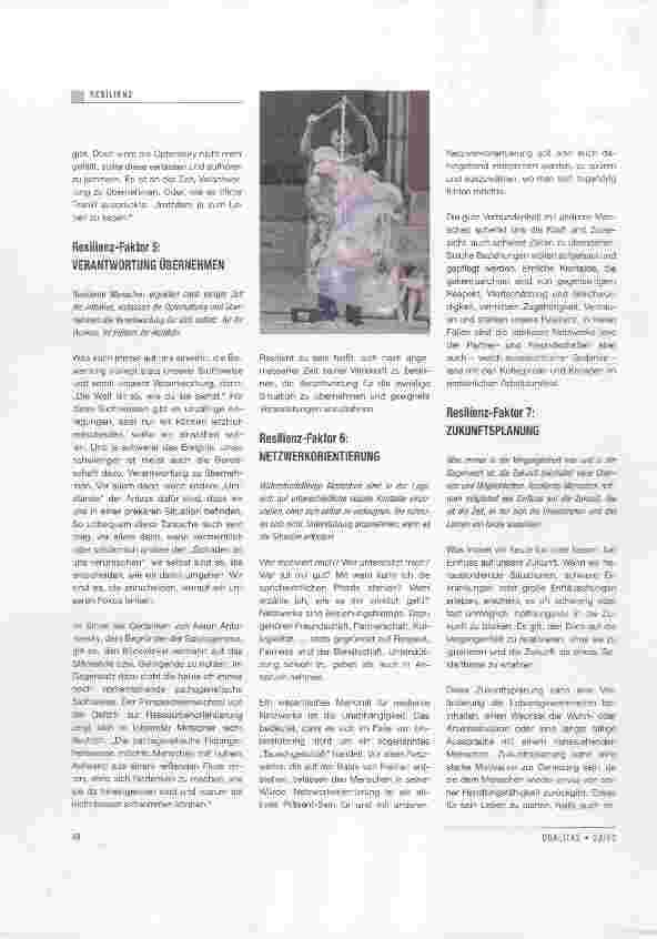 Vorschauseite 3: Gesundheitsfaktor Resilienz