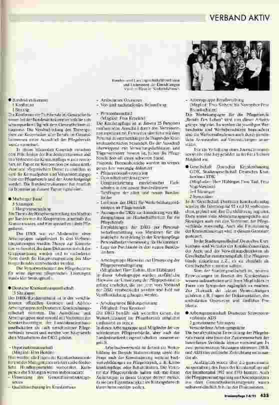 Vorschauseite 2: Arbeitsbericht der Bundesgeschäftsstelle Berichtszeit 01. 04. 92 - 31. 03. 93 Teil 2