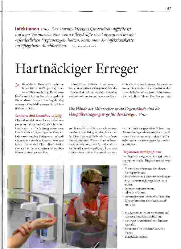 Vorschauseite 1: Hartnäckiger Erreger