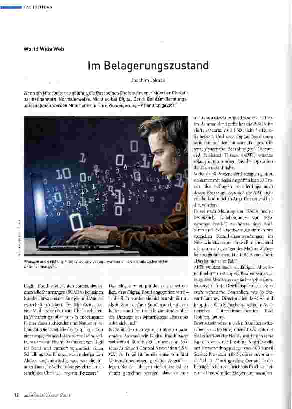 Vorschauseite 1: Im Belagerungszustand