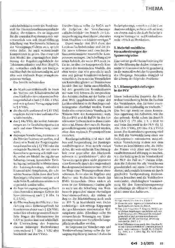 Vorschauseite 6: Die monistische Einwohnerversicherung als Perspektive für den Übergang von einer dualen in eine integrierte Krankenversicherungsordnung