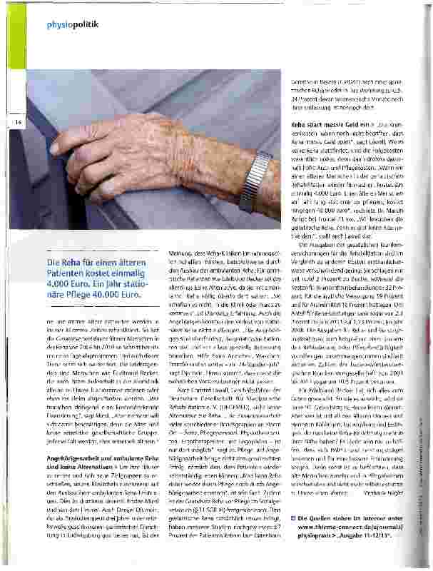 Vorschauseite 3: Pflege!