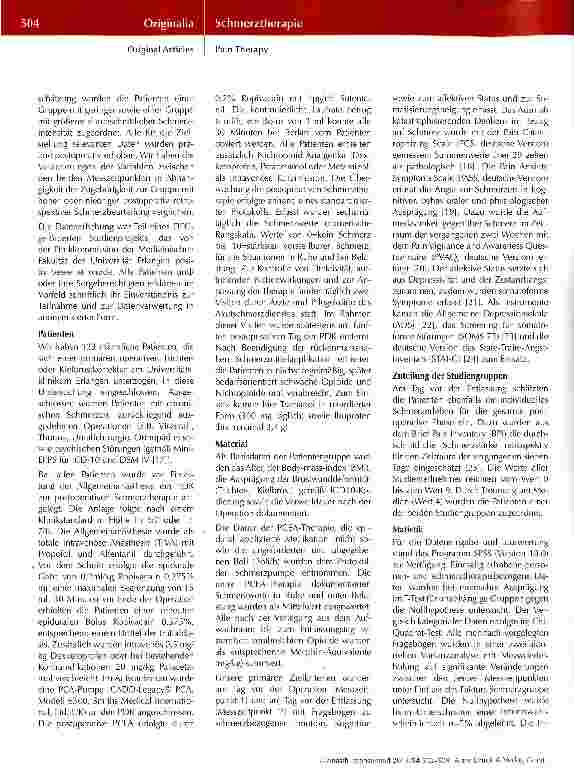 Vorschauseite 3: Wie verändern sich psychologische Variablen der Schmerzverarbeitung nach einer Operation?
