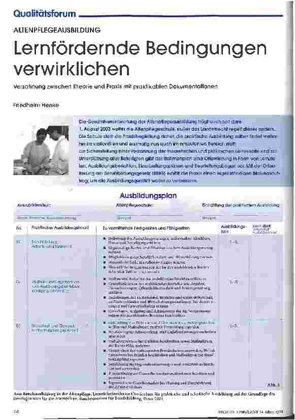 Vorschauseite 1: Lernfördernde Bedingungen verwirklichen