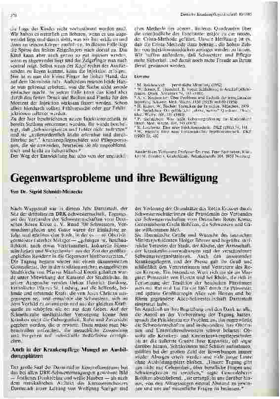 Vorschauseite 4: Die Christa Methode der intraglutealen Injektion