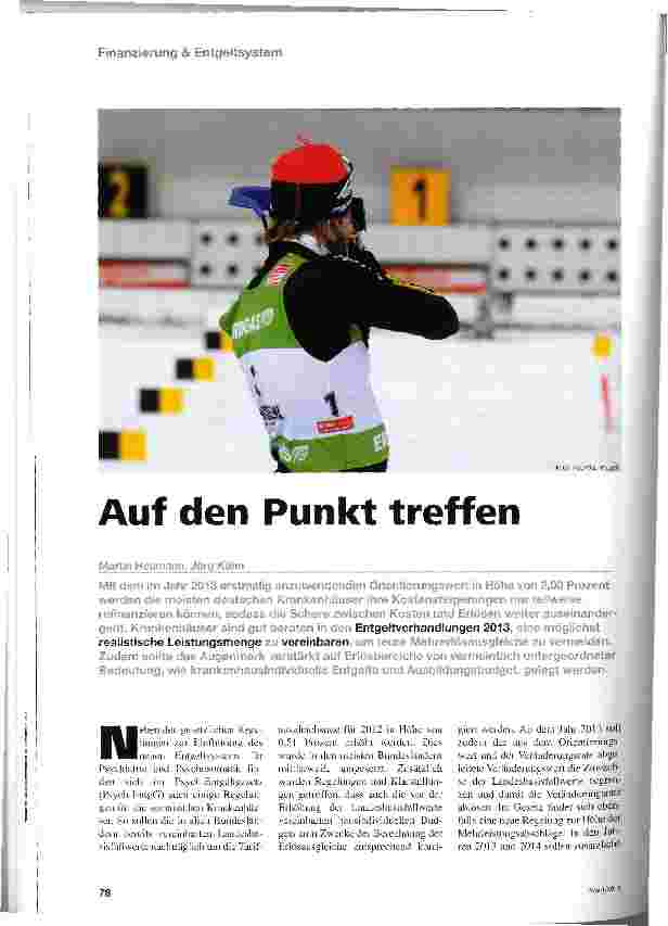 Vorschauseite 1: Auf den Punkt treffen