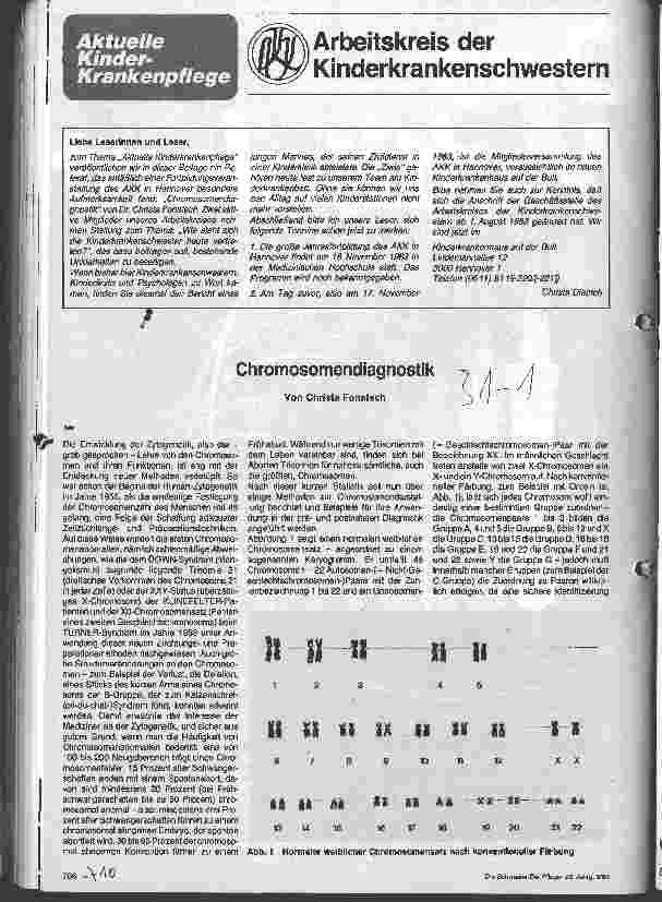 Vorschauseite 1: Chromosomendiagnostik