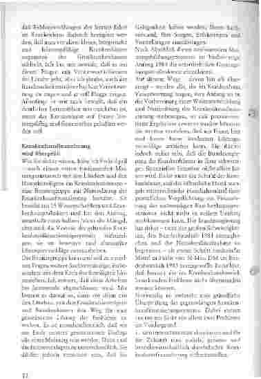 Vorschauseite 3: Dank für die Leistungen im Krankenhaus