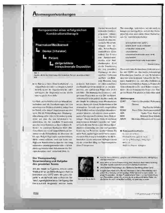 Vorschauseite 5: Inhalative Therapie von Atemwegserkrankungen -Nichts als heiße Luft?