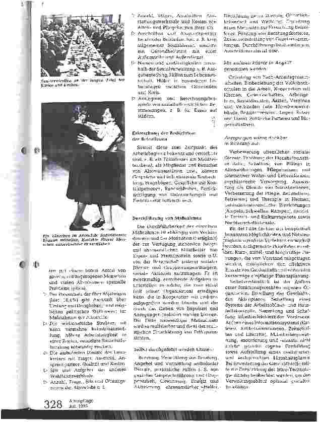 Vorschauseite 3: Sozialarbeit in einem ländlichen Kreisverband