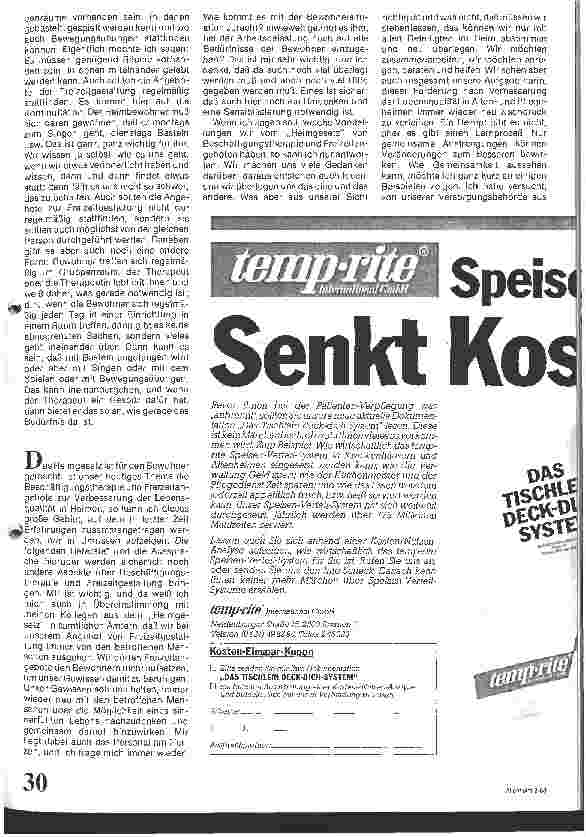 Vorschauseite 3: Freizeitorganisation im Altenheim
