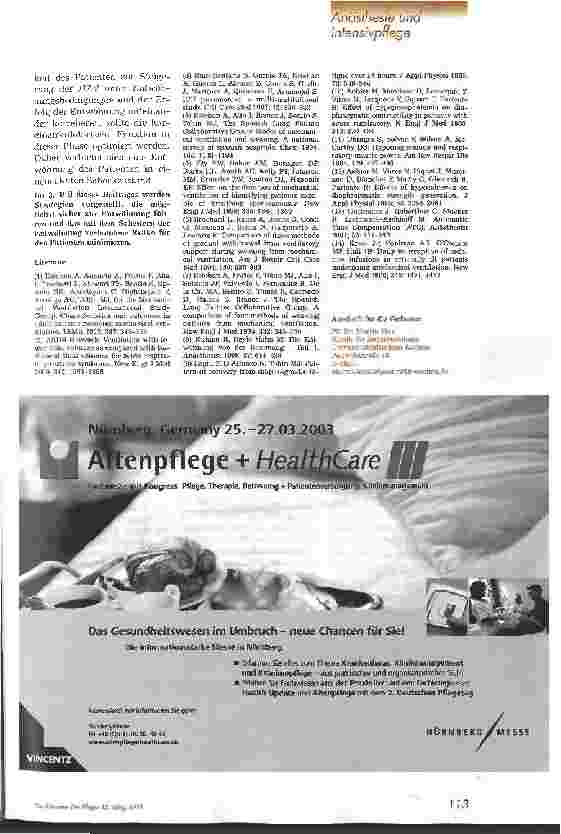 Vorschauseite 6: Konzepte zur Entwöhnung von der Beatmung Teil 1